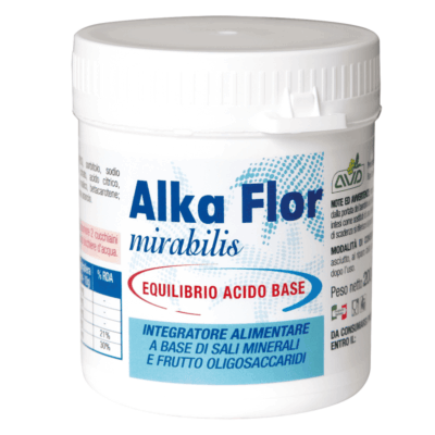 Alka Flor Mirabilis 500 g AVD Reform integratore alcalinizzante in polvere con fibre