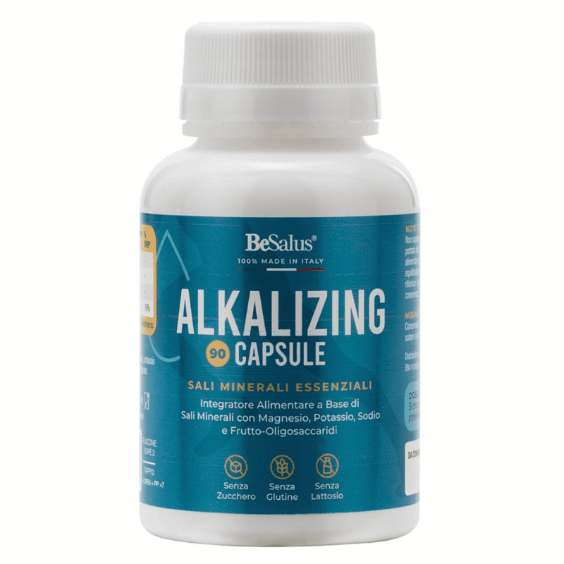 Sali minerali alcalinizzanti Alkalizing 90 capsule Besalus