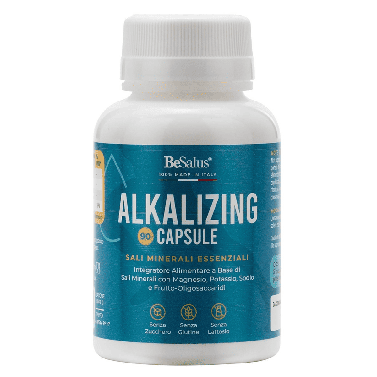 Sali minerali alcalinizzanti Alkalizing 90 capsule Besalus