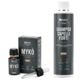 Set anticaduta capelli Besalus con shampoo 250 ml e lozione rinforzante 15 ml